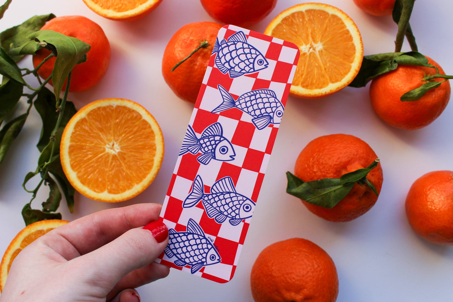 Just Keep Reading Fish Bookmark
