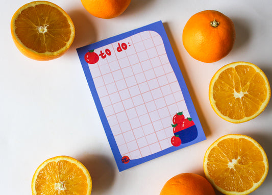 Orange To Do Notepad