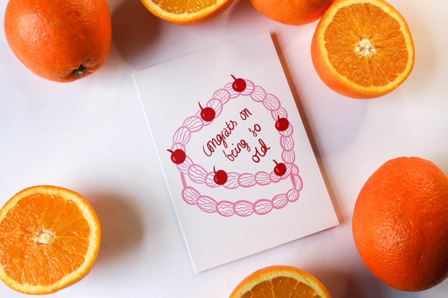 Congrats On Being So Old Birthday Card
