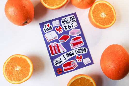 Book Sticker Sheet