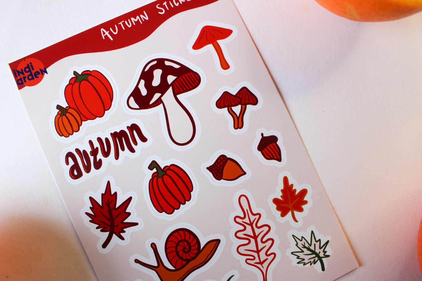 Autumnal Sticker Sheets