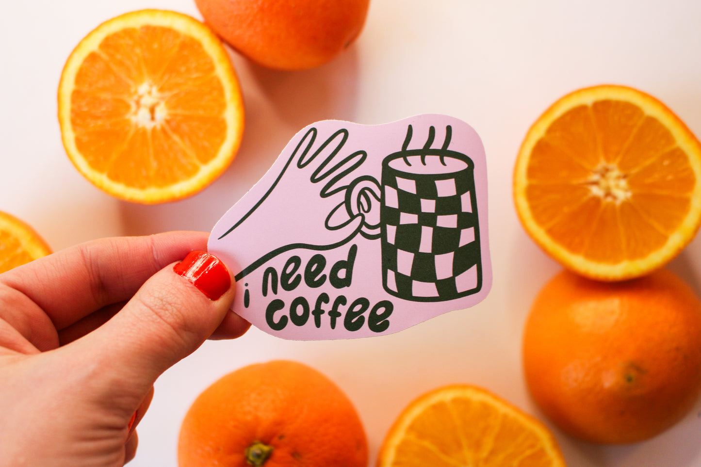 Coffee Stickers set of two