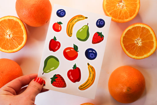 Fruit Sticker Sheets
