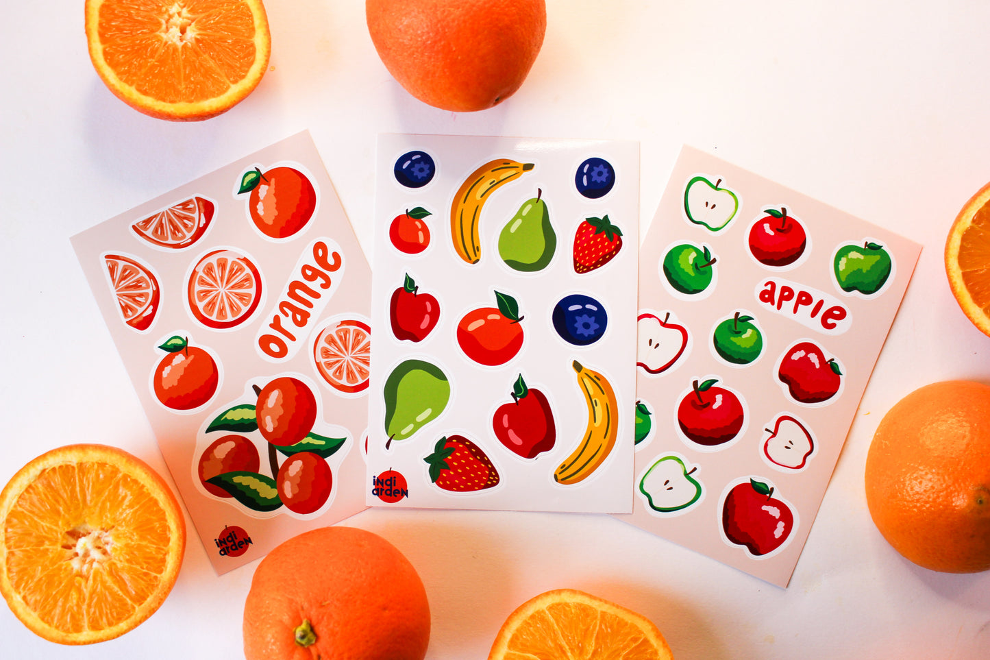 Fruit Sticker Sheets