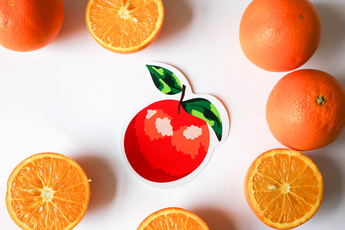 Orange stickers