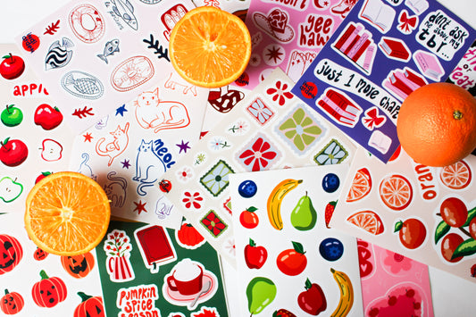 MYSTERY Sticker Sheet Bundle