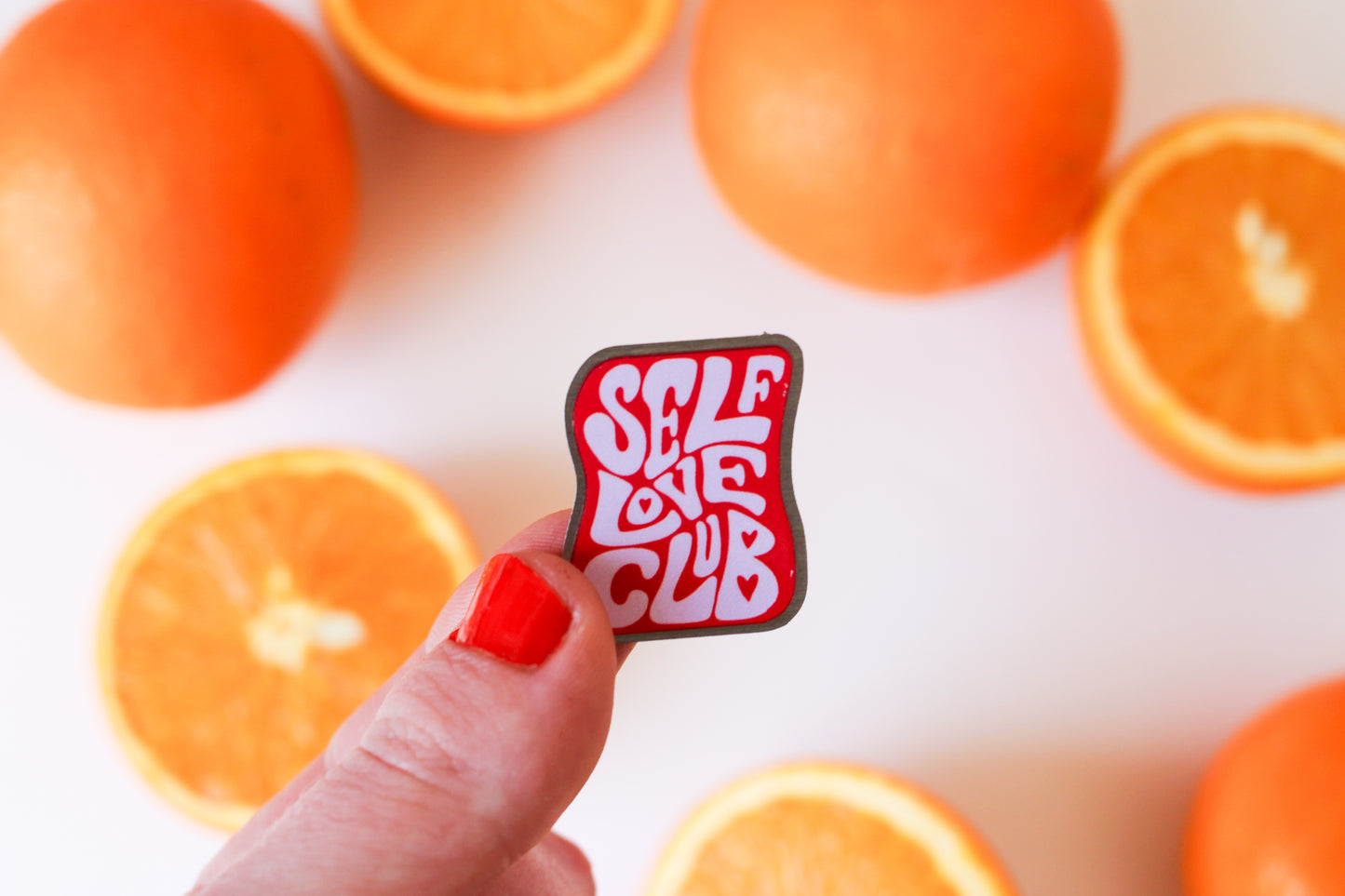 Self Love Club Pin Badge