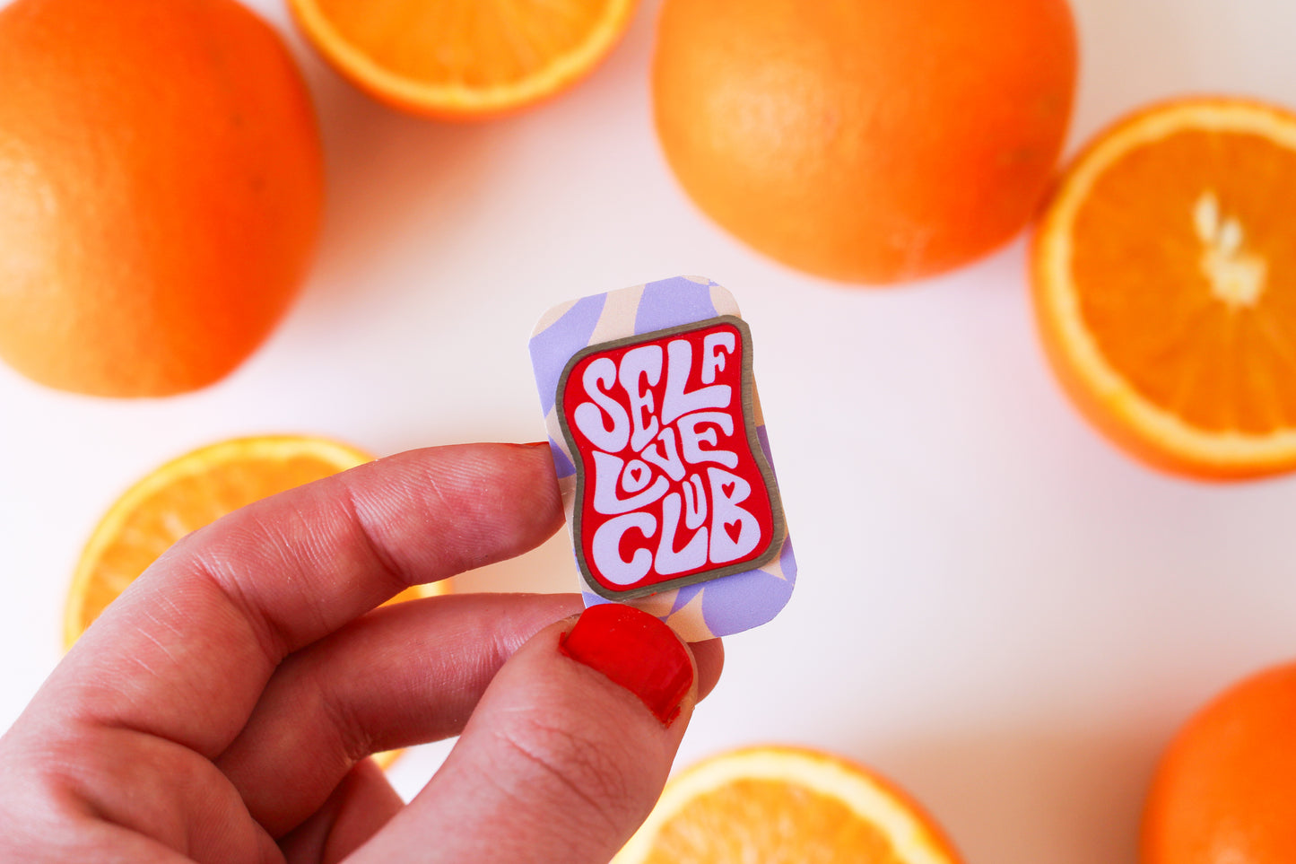 Self Love Club Pin Badge