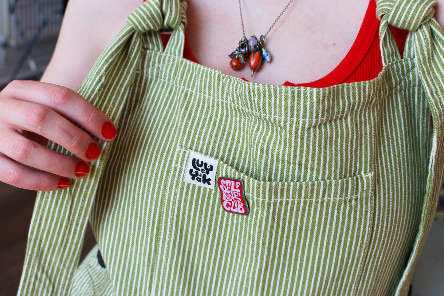 Self Love Club Pin Badge