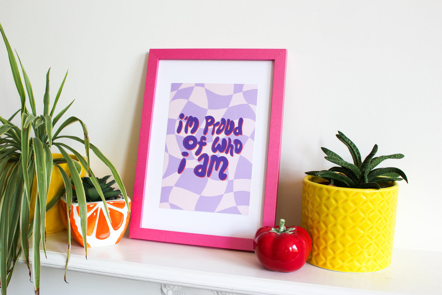 I'm Proud of Who I Am A5 Print
