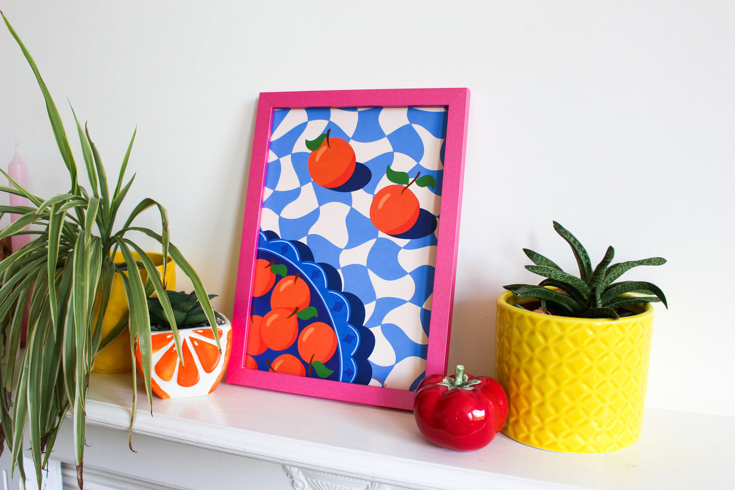Summer Oranges A4 Print