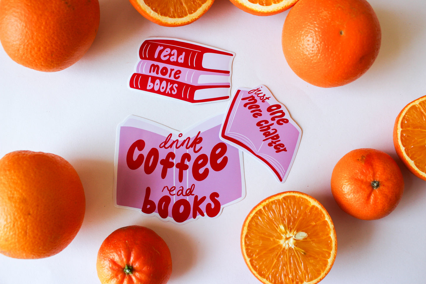 Book Stickers set of three