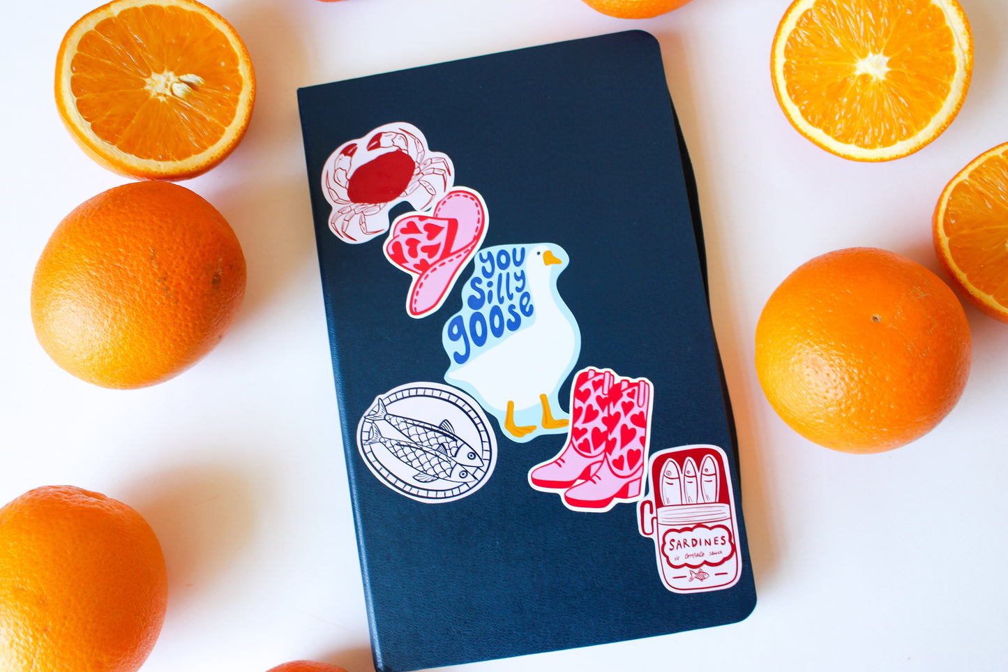 Fish Stickers set of three