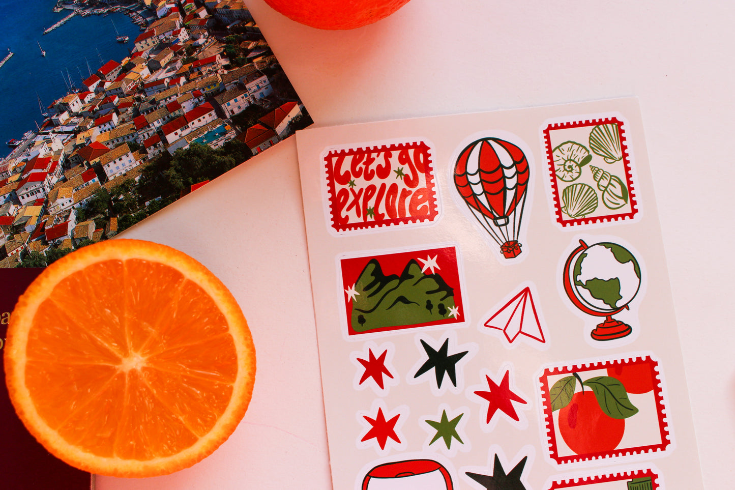 Travel Sticker Sheet