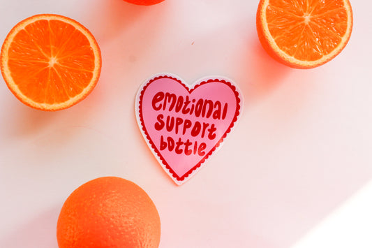 Emotional Support Bottle Sticker