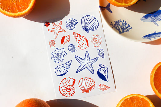 Shell Sticker Sheet