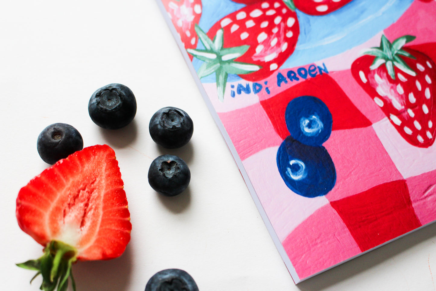 Berry Picnic Dotted Notebook