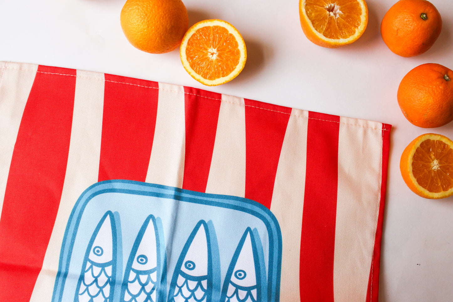 Sardine Tea Towel