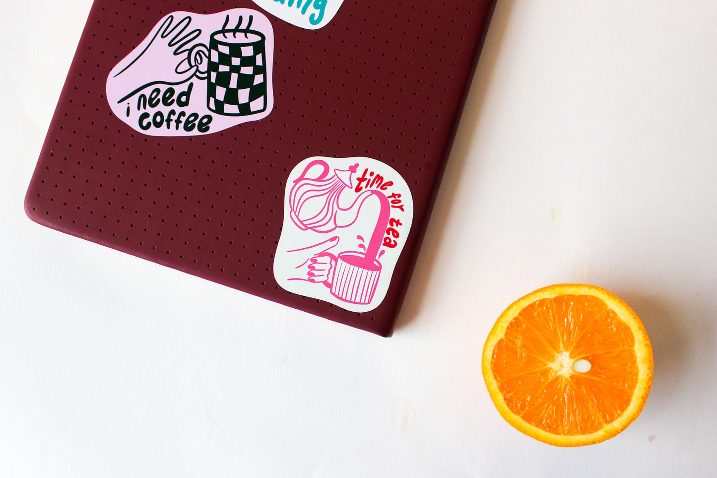 Coffee Stickers set of 2