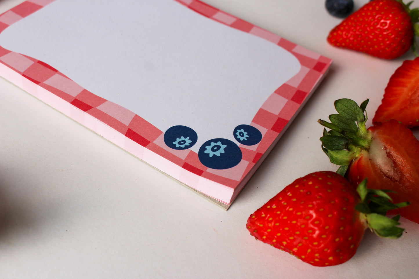 Strawberry Picnic To Do Notepad