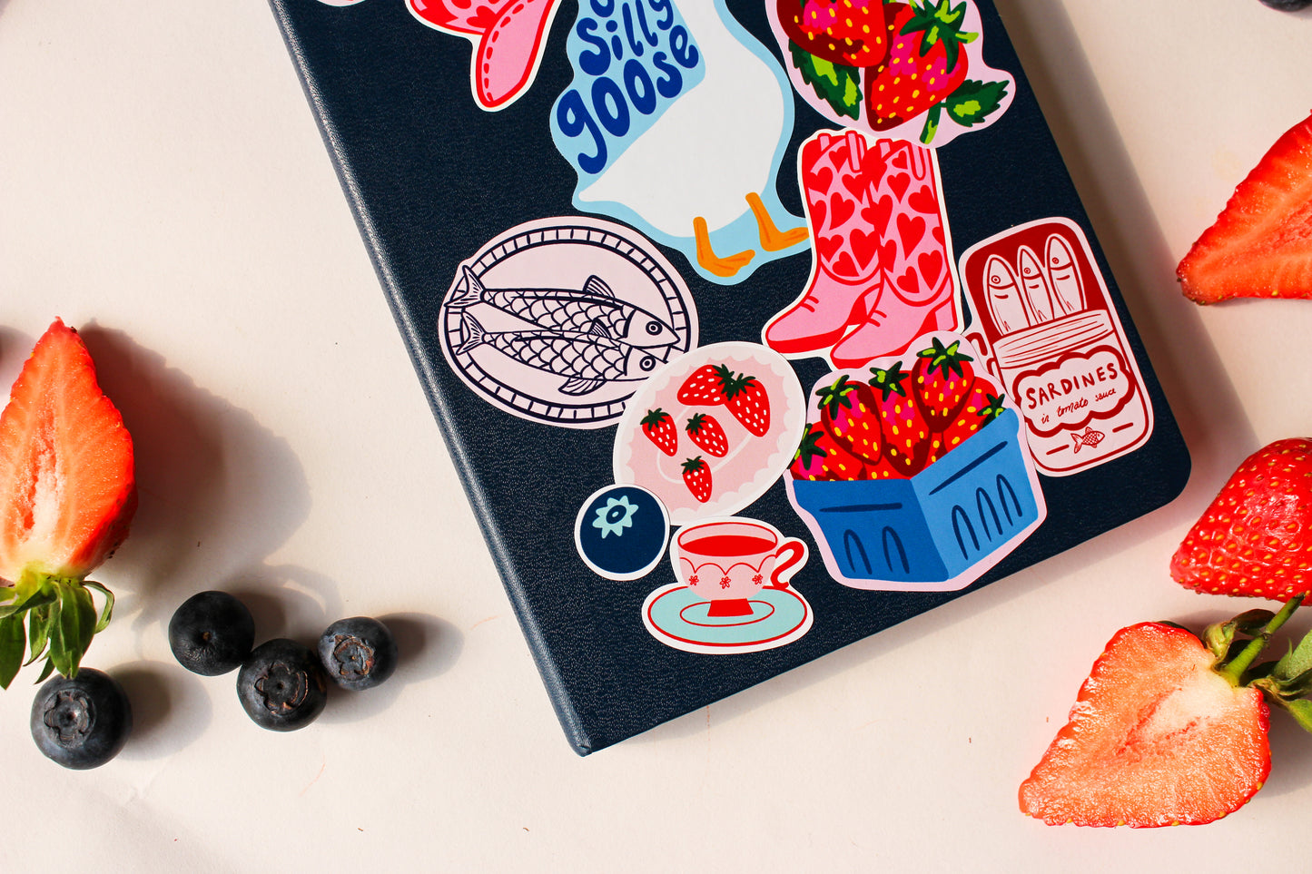 Strawberry Picnic Sticker Sheet