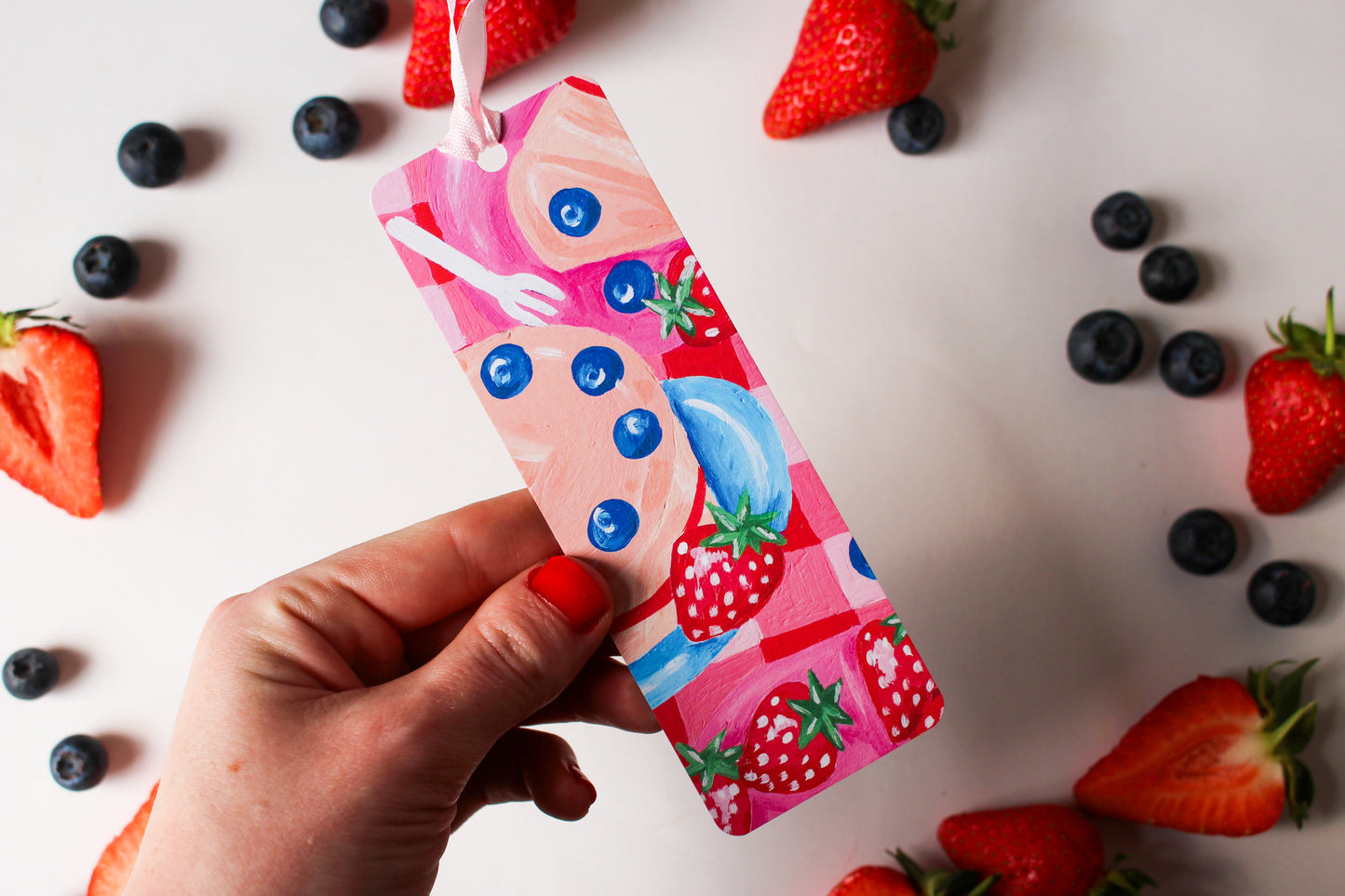Berry Picnic Bookmarks