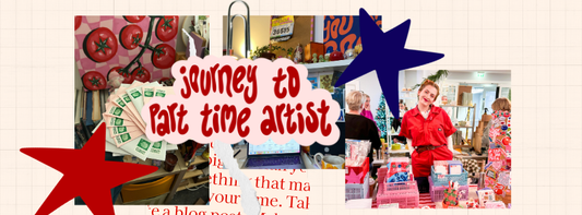 My Journey to Becoming a Part-Time Artist (and why I'm sharing it on Tiktok)