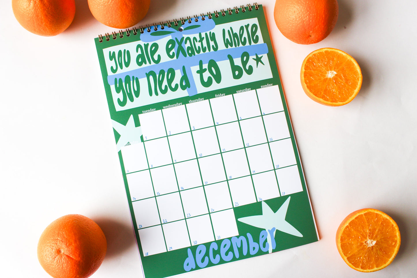 Positive Affirmations 2026 Calendar