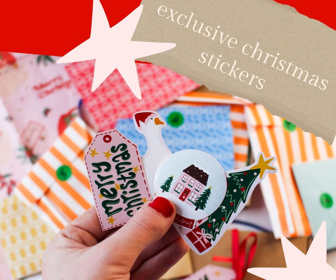 Indi Arden Sticker Advent Calendar 2025 – 25 Days of Festive Stickers for Stationery Lovers