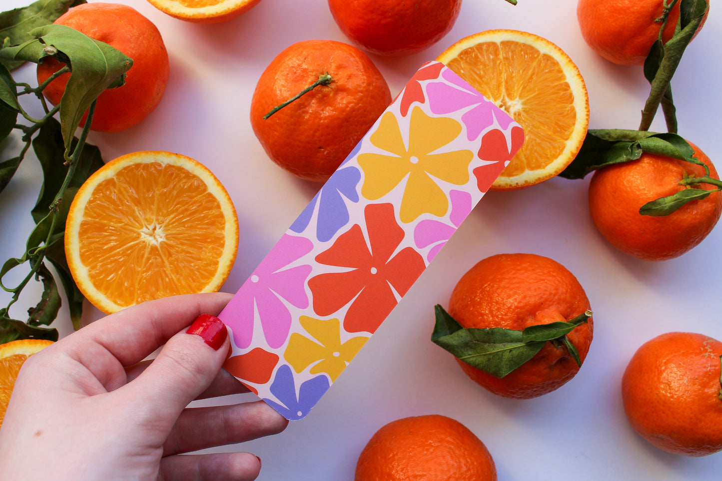 Spring Flowers Bookmark