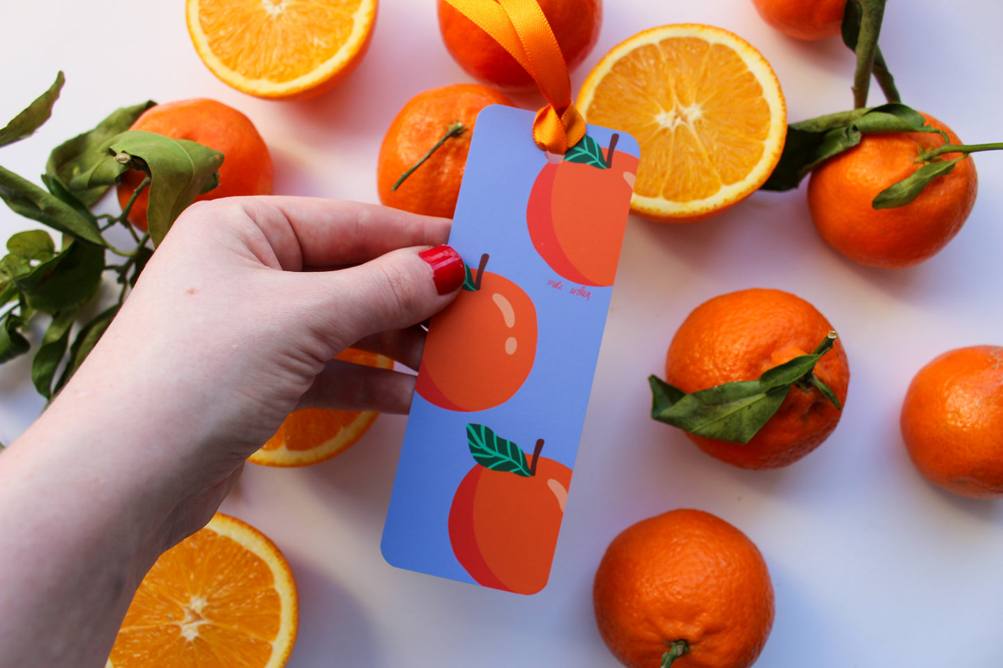 Orange Bookmark