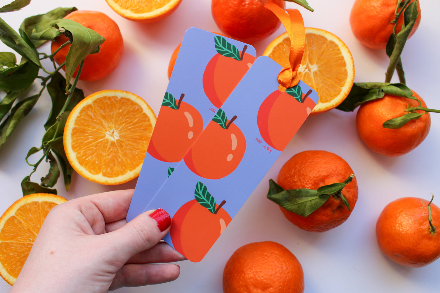 Orange Bookmark