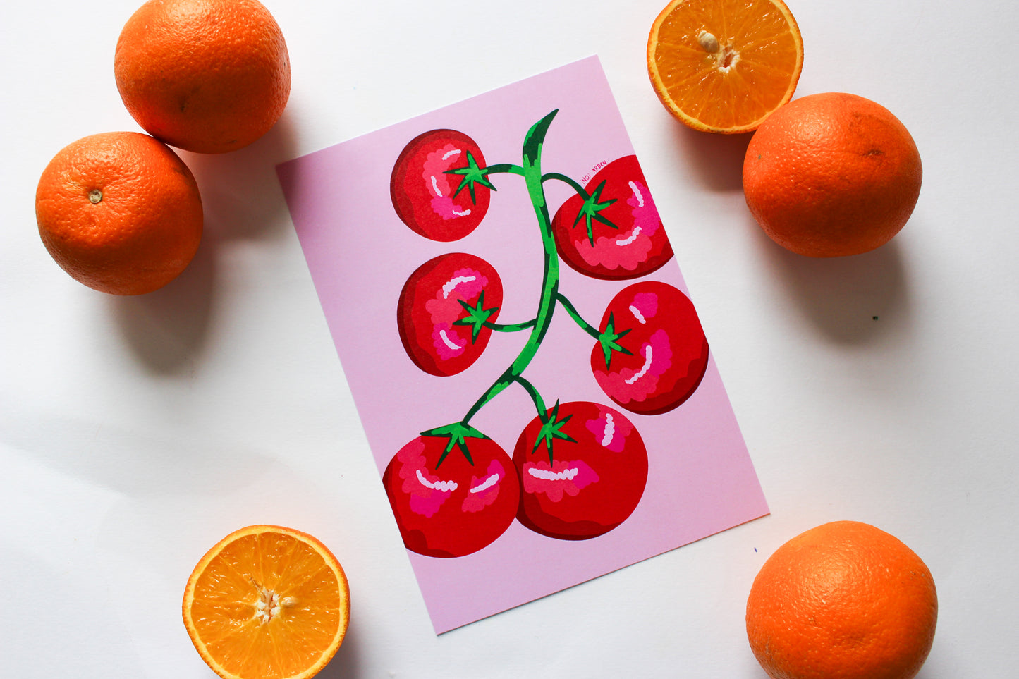 Tomatoes on the Vine A5 Print
