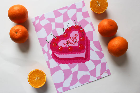 Self Love Club A4 Print
