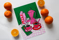 Milk and Coffee A4 Print