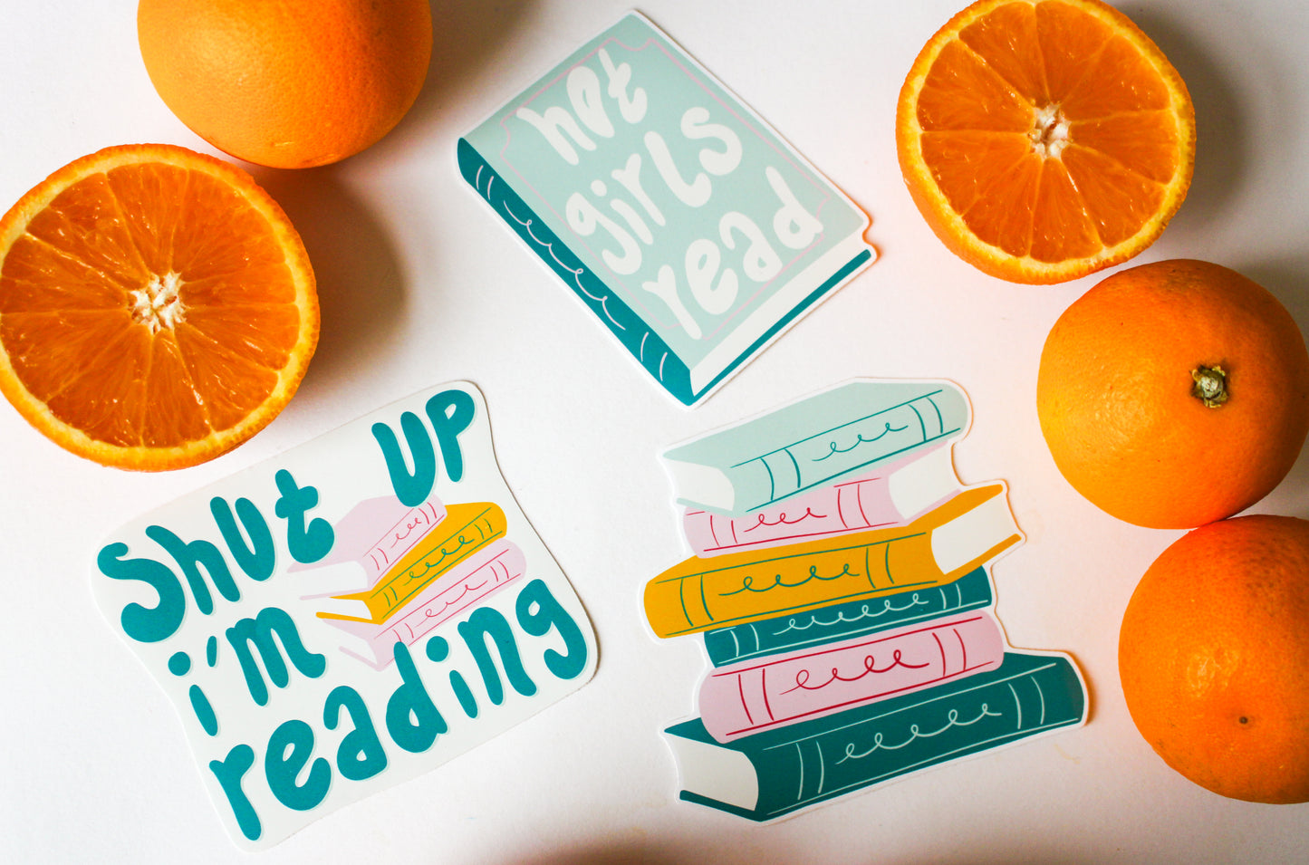 Reading Book Stickers