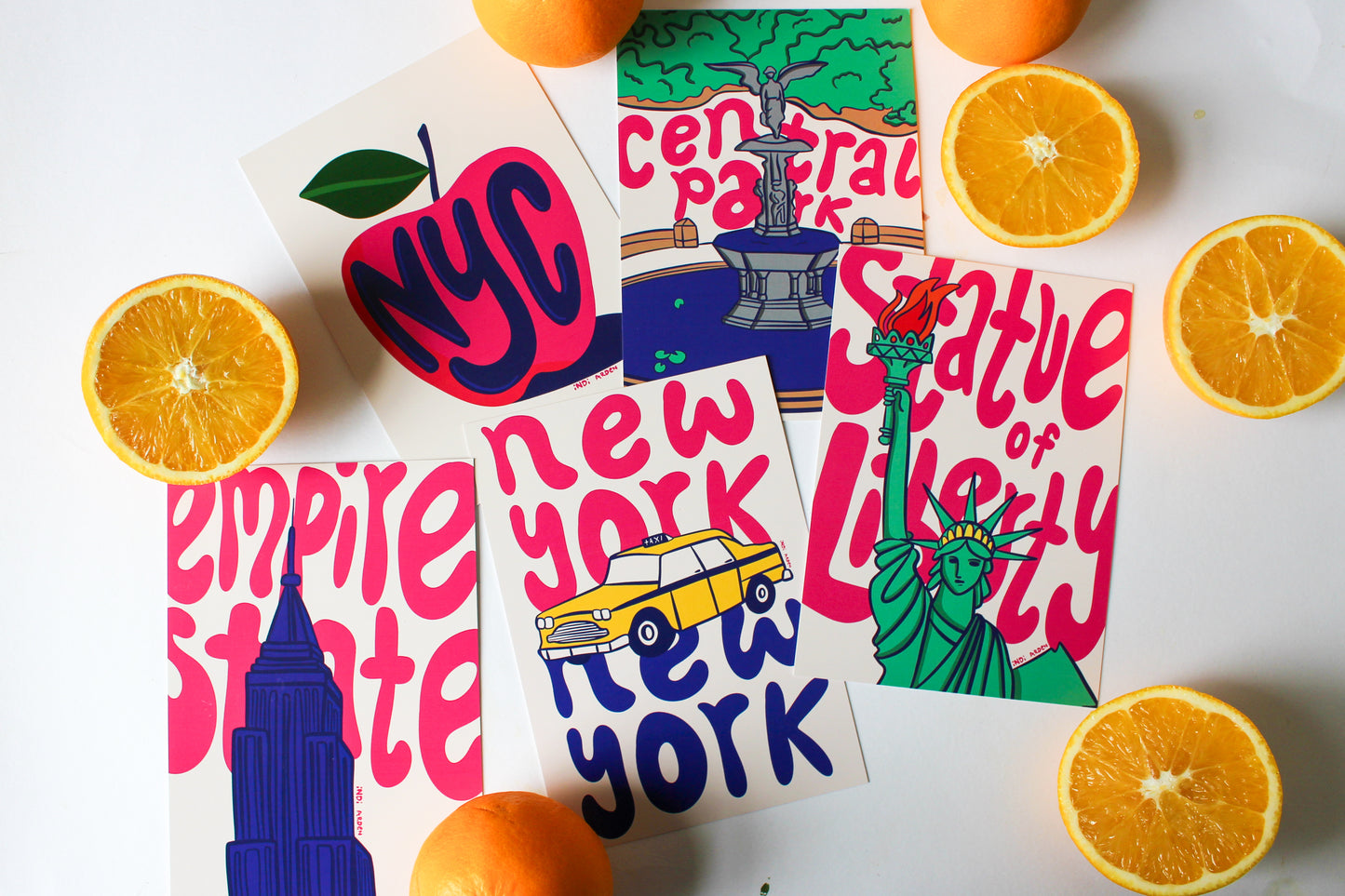 New York Postcards