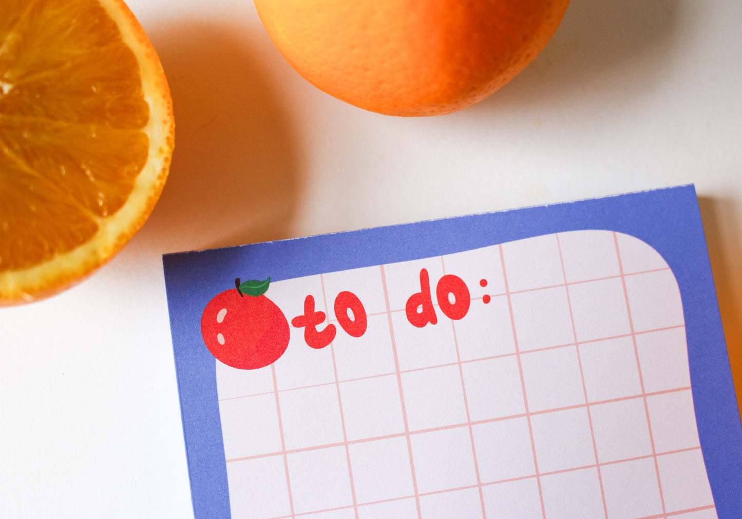 Orange To Do Notepad