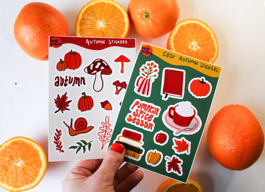 Autumnal Sticker Sheets
