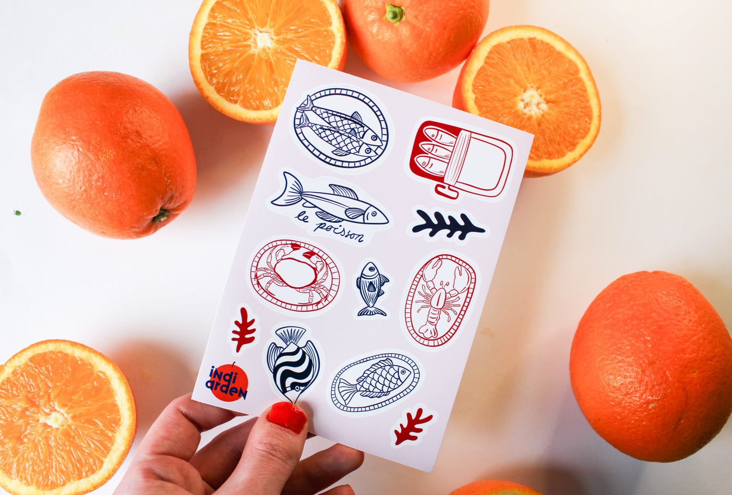 Fish Sticker Sheet