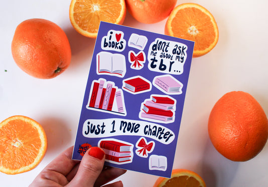 Book Sticker Sheet
