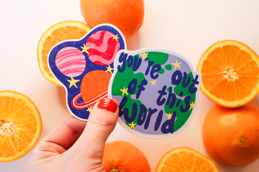 Planet Stickers