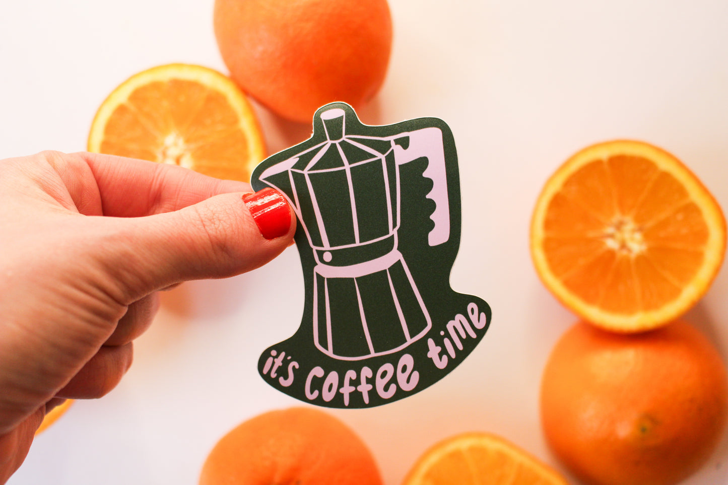Coffee Stickers set of two