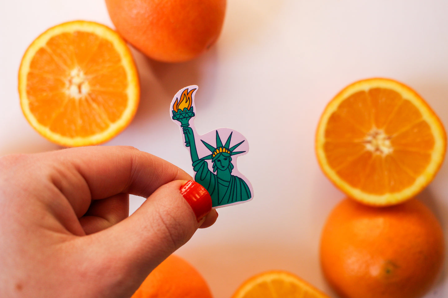 New York Stickers set of five