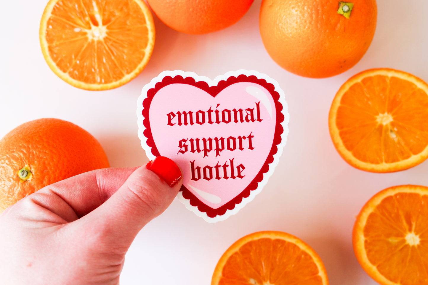 Emotional Support Bottle Sticker