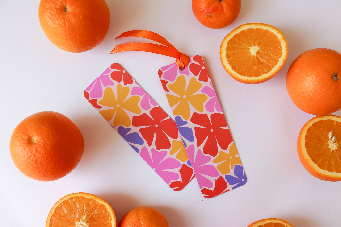 Spring Flowers Bookmark
