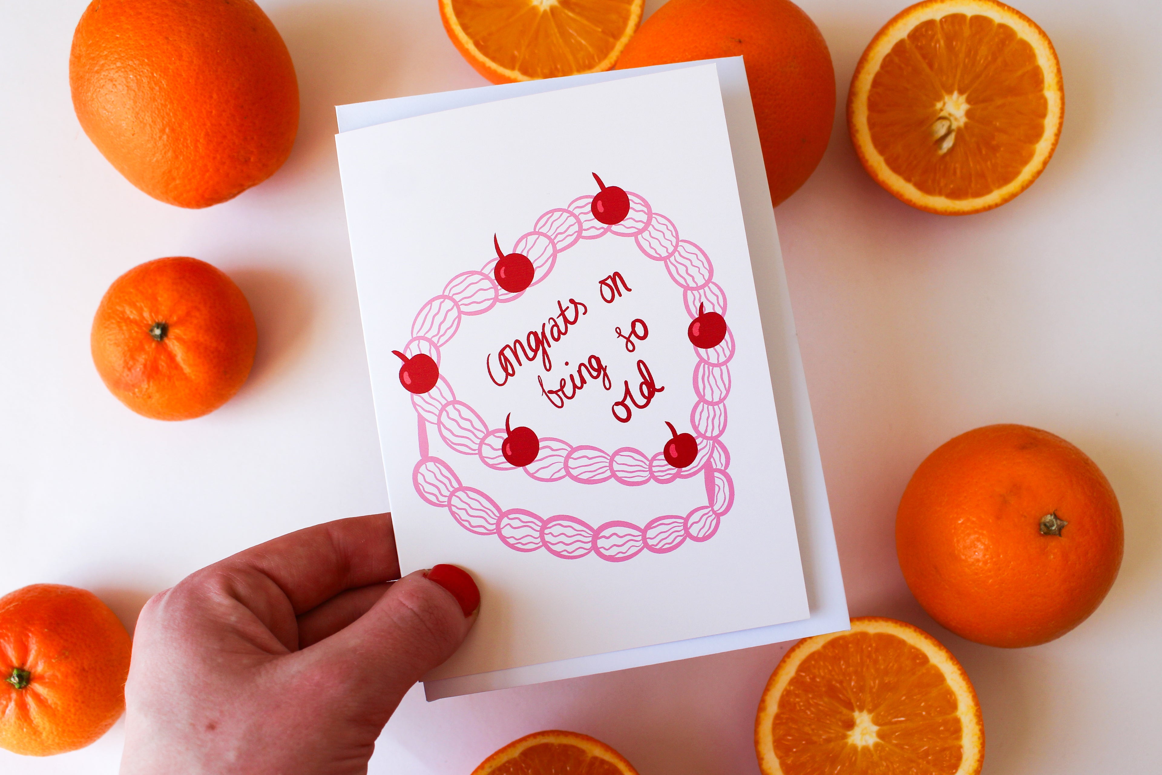 Congrats On Being So Old Birthday Card