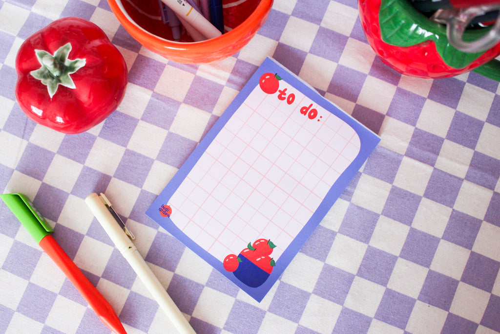 Orange To Do Notepad