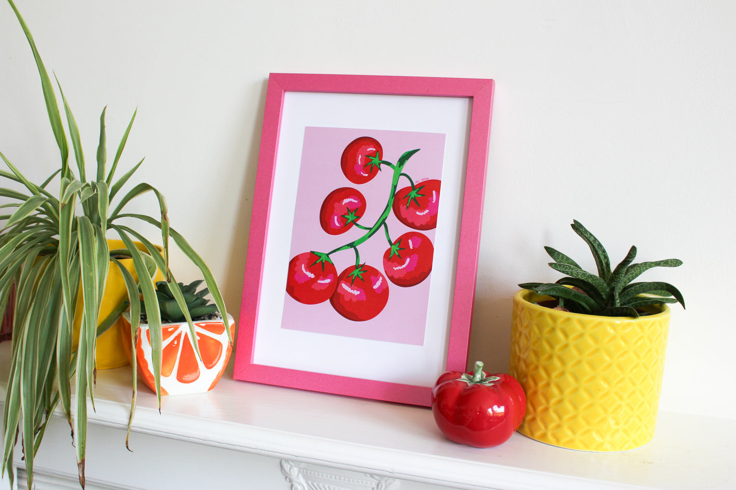Tomatoes on the Vine A5 Print