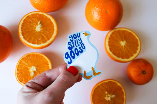 Silly Goose Sticker